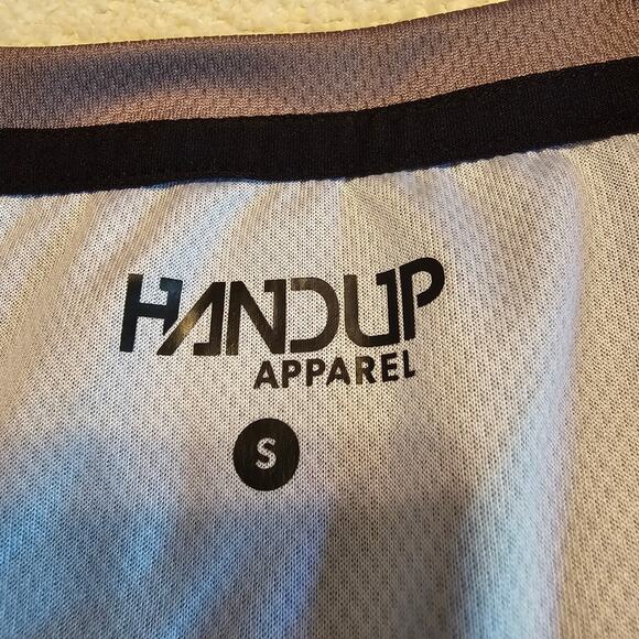 Handup Apparel Men’s MTB Cycling Jersey Lightweight Performance Shirt Gray S - Picture 2 of 10